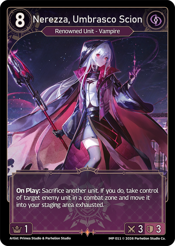 Nerezza, Umbrasco Scion