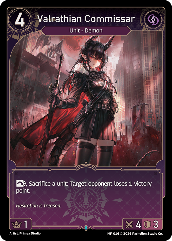 Valrathian Commissar