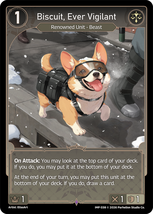 Biscuit, Ever Vigilant