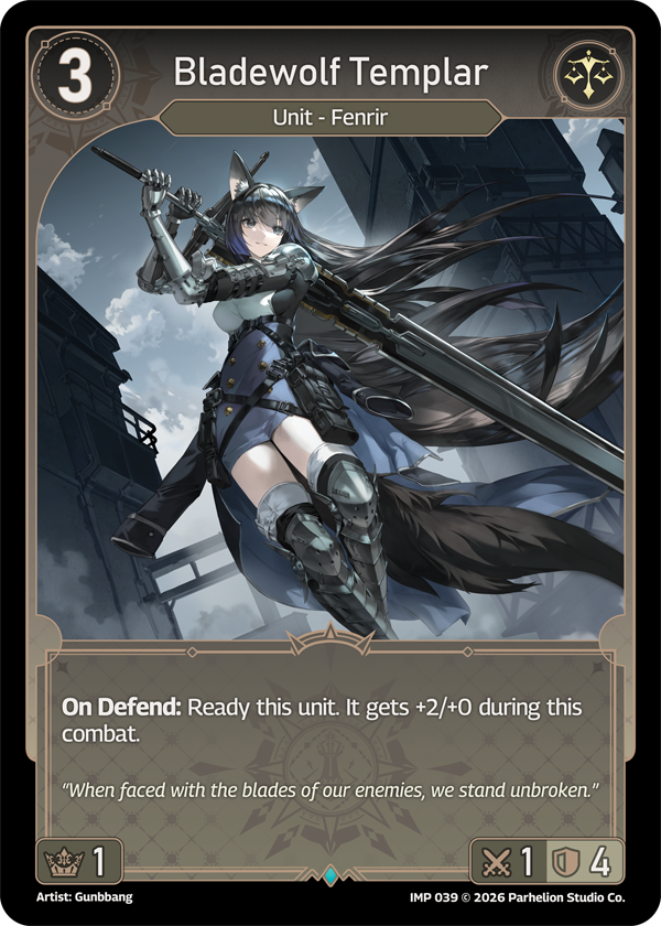 Bladewolf Templar