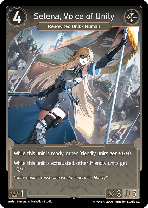 Selena, Voice of Unity