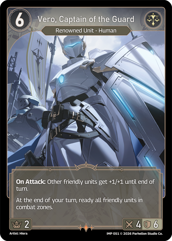 Vero, Captain of the Guard