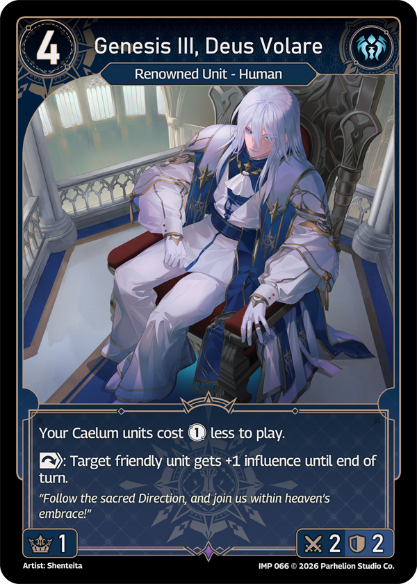 Genesis III, Deus Volare