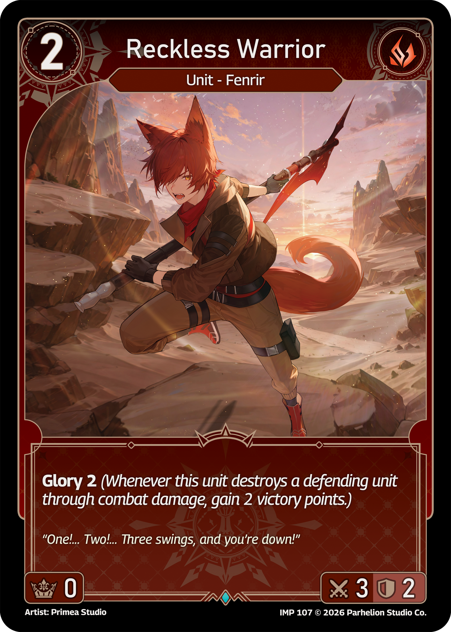Reckless Warrior