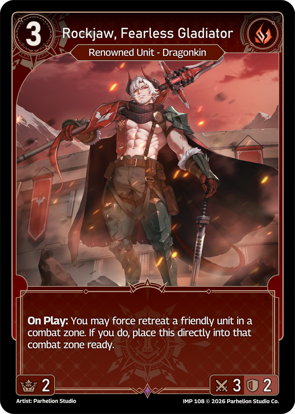 Rockjaw, Fearless Gladiator