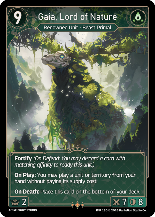 Gaia, Lord of Nature