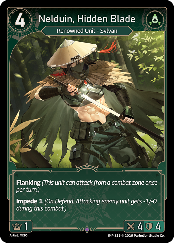 Nelduin, Hidden Blade