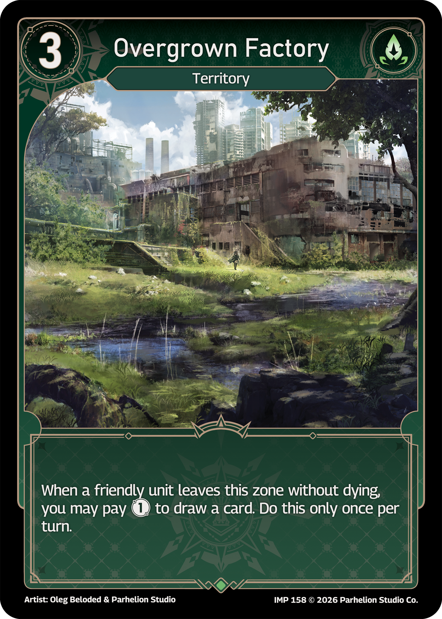 Overgrown Factory